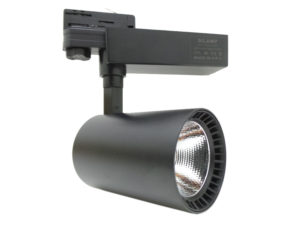 Faretto LED a binario 30w trifase illuminazione a binario led FB-13-30W Faretto LED a binario 30w trifase illuminazione a binario led FB-13-30W